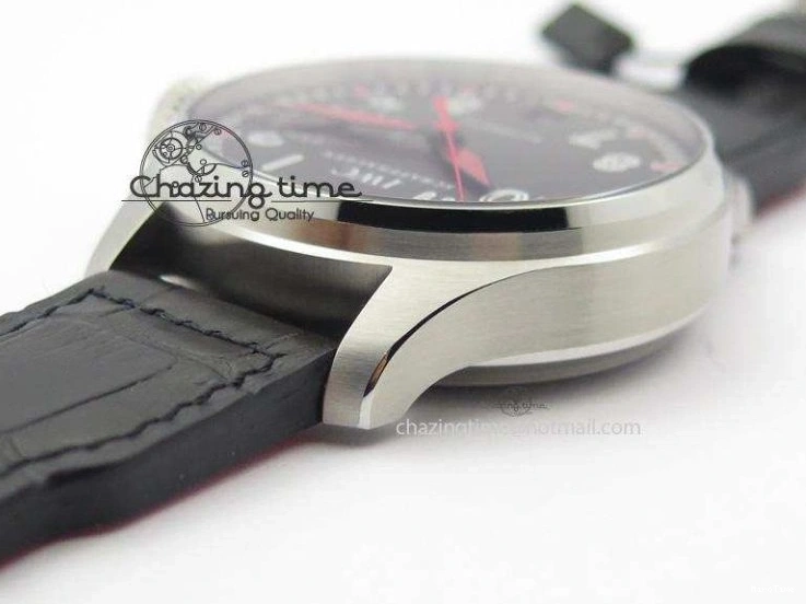 MIROTIME 0101 RelaxedFit Big Pilot Real PR IW500435 “Muhammad Ali” ZF Best Edition On Black Leather Strap A 7295